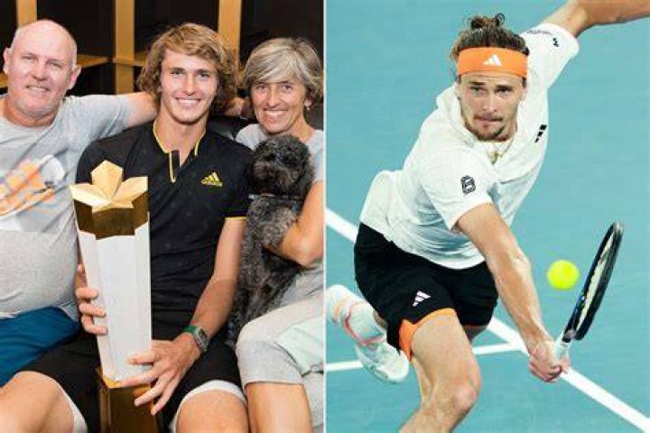 Alexander Zverev parents Alexander Zverev Sr. Irina Zvereva