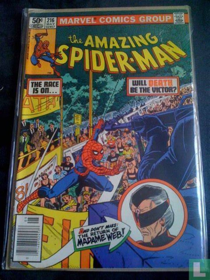 Amazing Spider-Man 216 cover