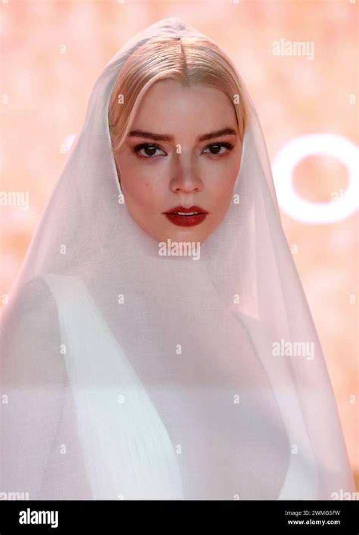 Anya Taylor Joy attends the SiriusXM Town Hall With The Cast Of 'The Menu' at SiriusXM Studio on November 16, 2022 in New York City.