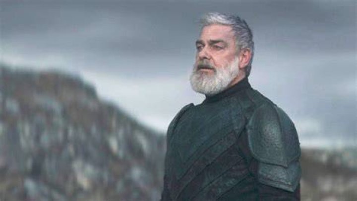 Baylan Skoll (Ray Stevenson) monologues on the planet Peridea in 'Ahsoka' episode 6