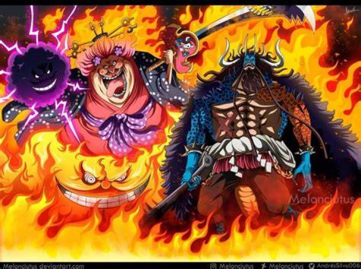 Big Mom, Franosuke, and Kaido Funko Pops