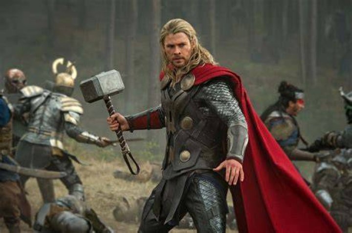 Chris Hemsworth as Thor and his daughter, India Rose, as Love
