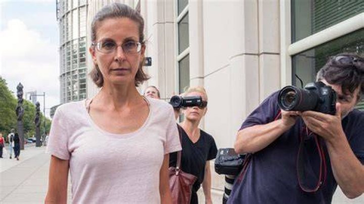Clare Bronfman, an heiress of the Seagram's liquor empire, following her arraignment on charges of racketeering and conspiracy in relation to the Albany-based organization Nxivm at the United States Federal Courthouse in Brooklyn at New York, U.S., June 24, 2018. REUTERS/Brendan McDermid
