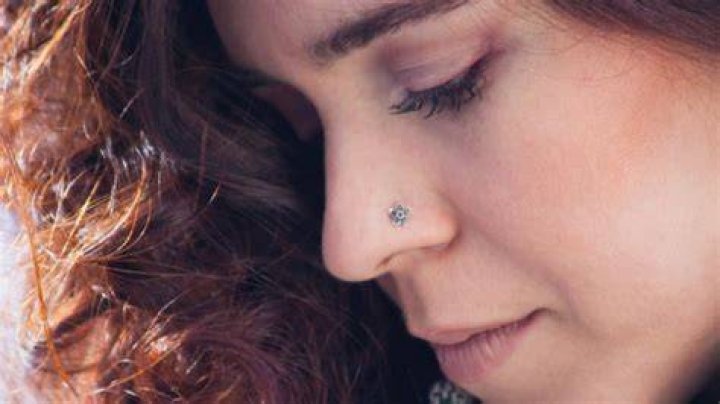 Close-up of Pain piercing