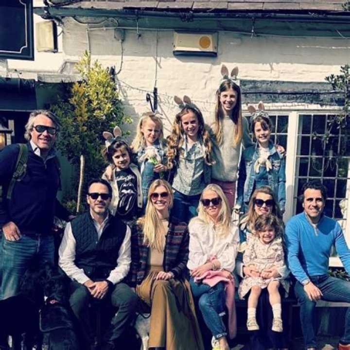 Dario Franchitti and his family