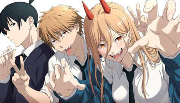 Denji, Power and Aki from Chainsaw Man