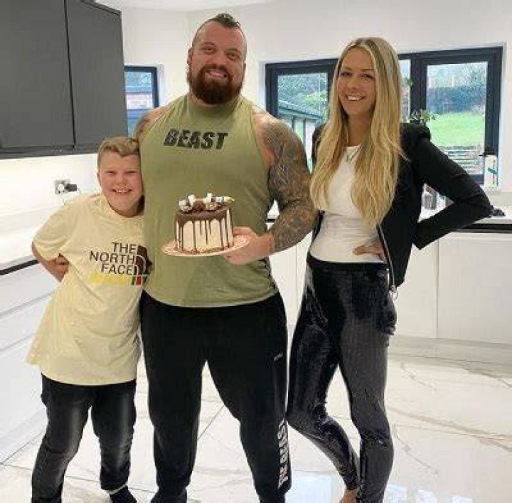 Eddie Hall family
