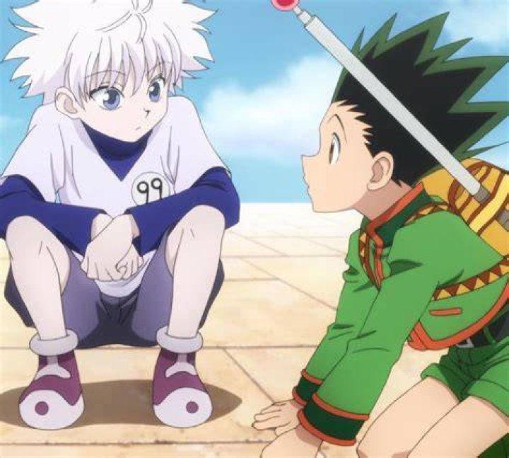 Hunter exam with Killua and Gon in Hunter x Hunter