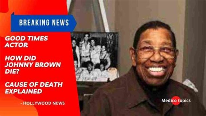 Johnny Brown cause of death