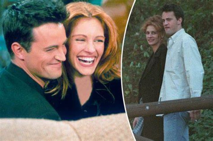 julia roberts and matthew perry in friends