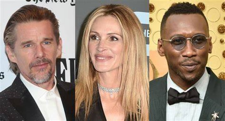 Julia Roberts, Ethan Hawke, Mahershala Ali, and Myha'la Herrold, in Netflix's official poster for 'Leave the World Behind'