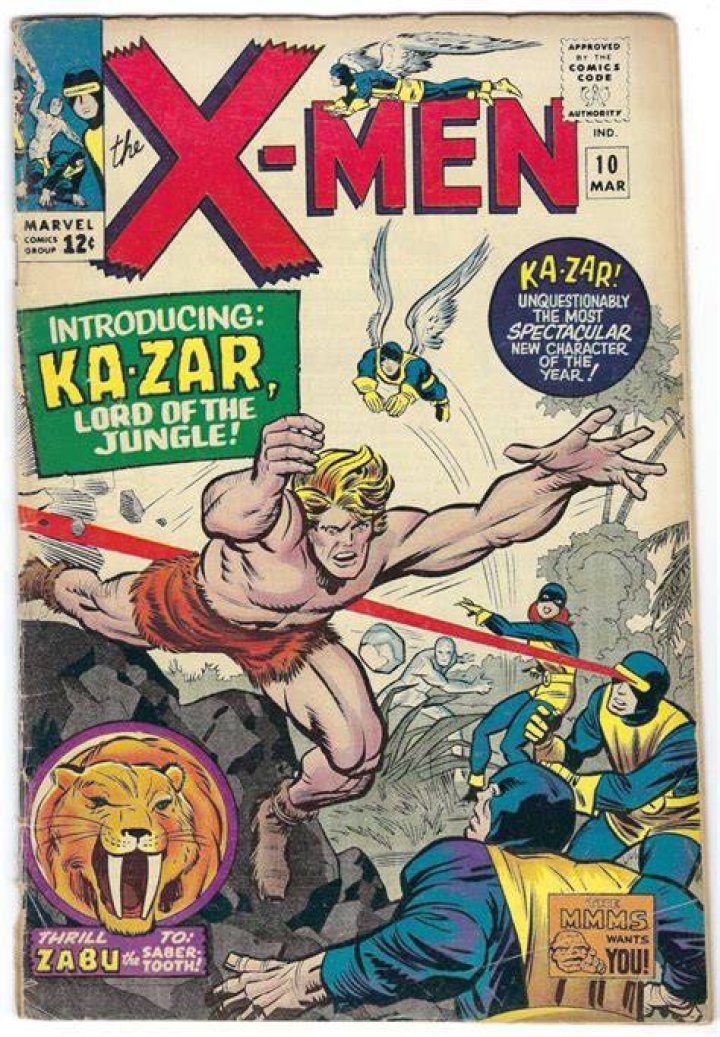 Ka-Zar poses in the Savage Land