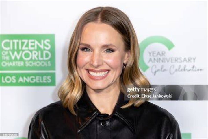 Kristen Bell attends the Citizens Of The World Charter Schools Gala at Paramount Studios on May 4, 2023 in Los Angeles, California. 