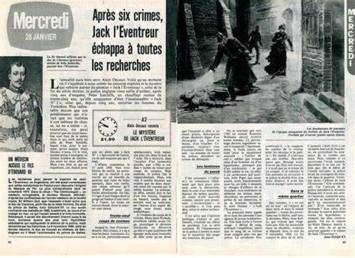 (L) A clipping from the Osage murders (R) William Hale