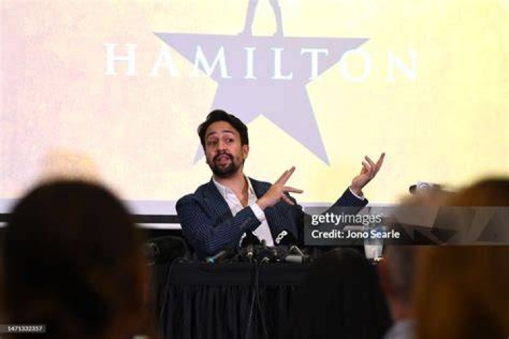 Lin-Manuel Miranda Press Conference For The Australian Production Of "Hamilton"
