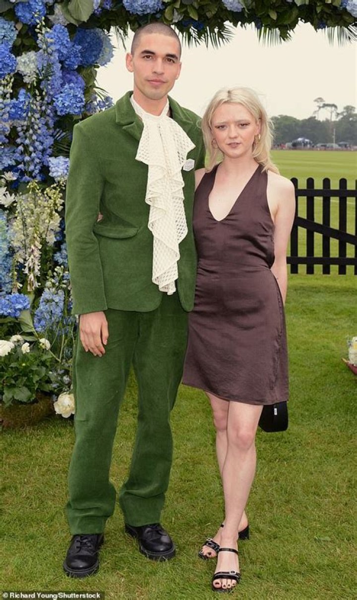 Maisie Williams and her partner
