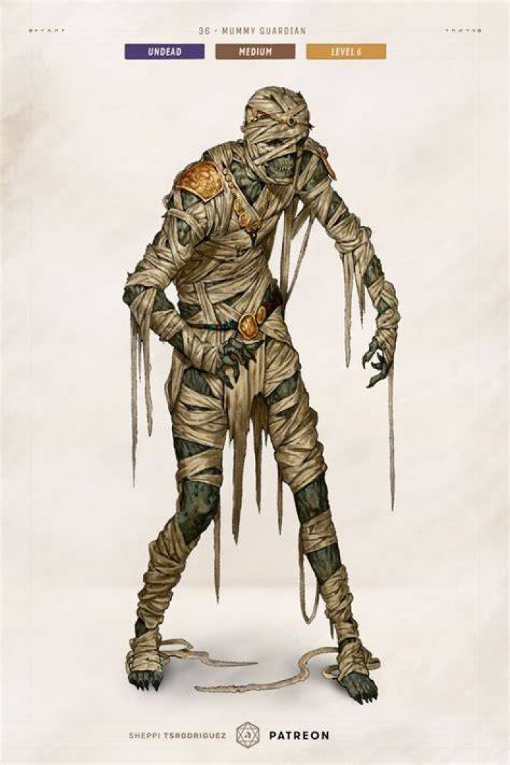 Mummy from The Guardian's Curse 