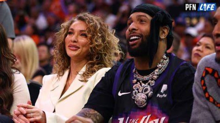Odell Beckham Jr and Lauren Wood