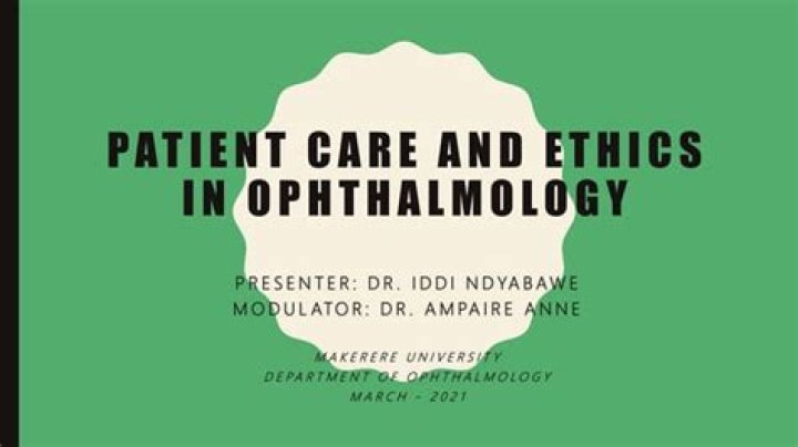 Ophthalmology and Ethics in the COVID-19 Era