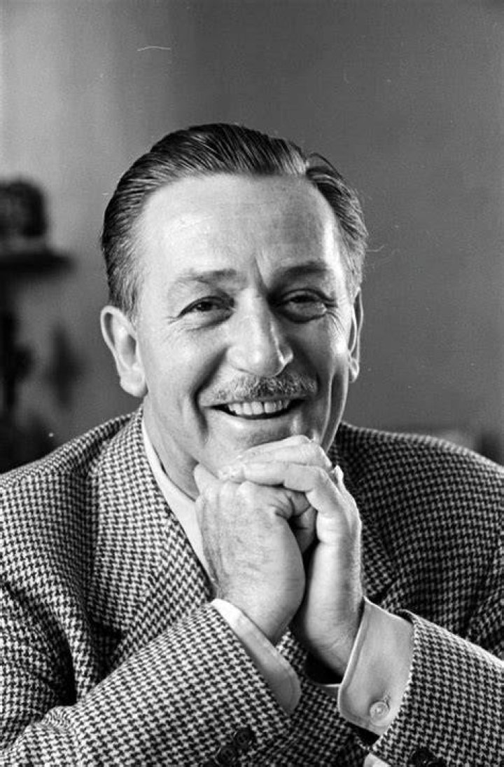 Portrait of Walt Disney.