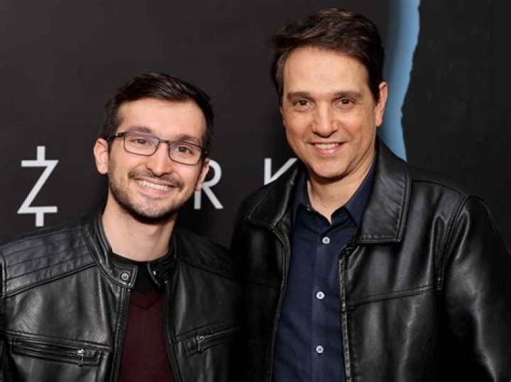 Ralph Macchio stars as Daniel LaRusso (r), renewing his fued against William Zabka's Johnny Lawrence in Netflix's Cobra Kai.