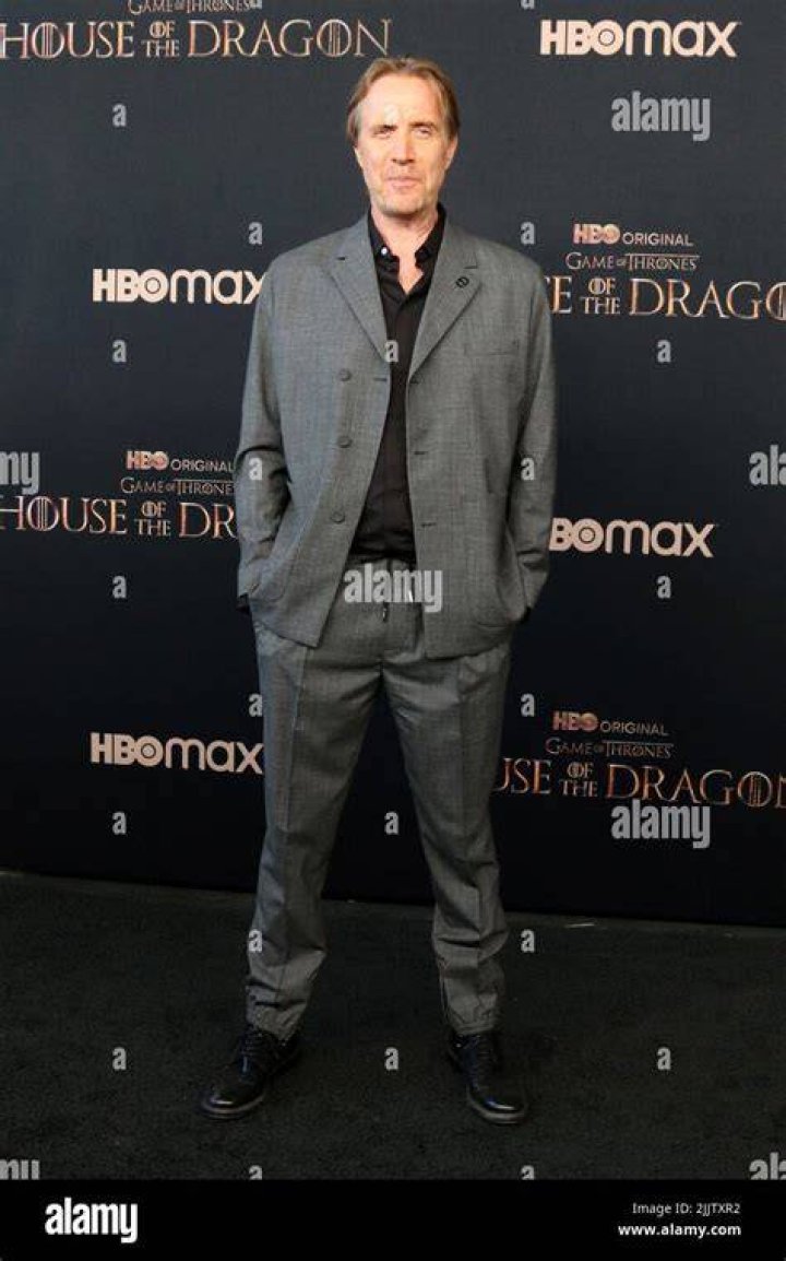 Rhys Ifans attending the House of the Dragon premiere in London, England