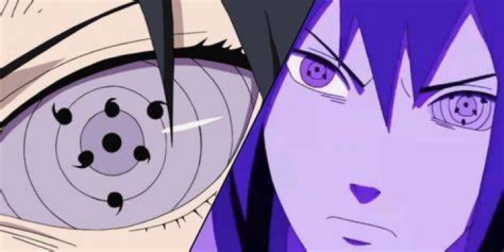 Sasuke with his Rinnegan