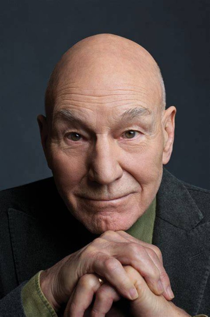 Sir Patrick Stewart and Dinero the Dog in Star Trek: Picard (2020) episode "Remembrance"
