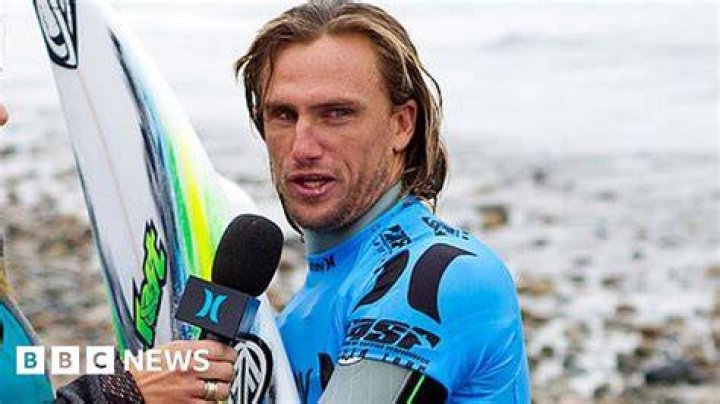 Surfer Chris Davidson