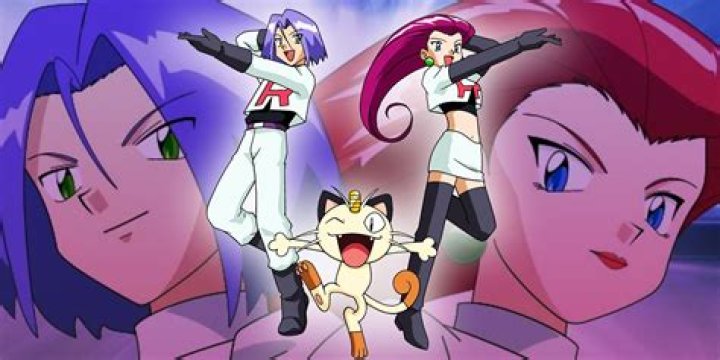 Team Rocket, Jessie, James and Meowth from Pokemon
