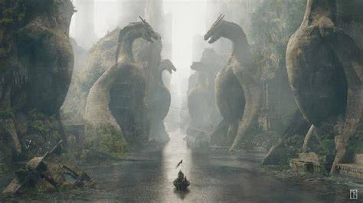 The ruins of Valyria.