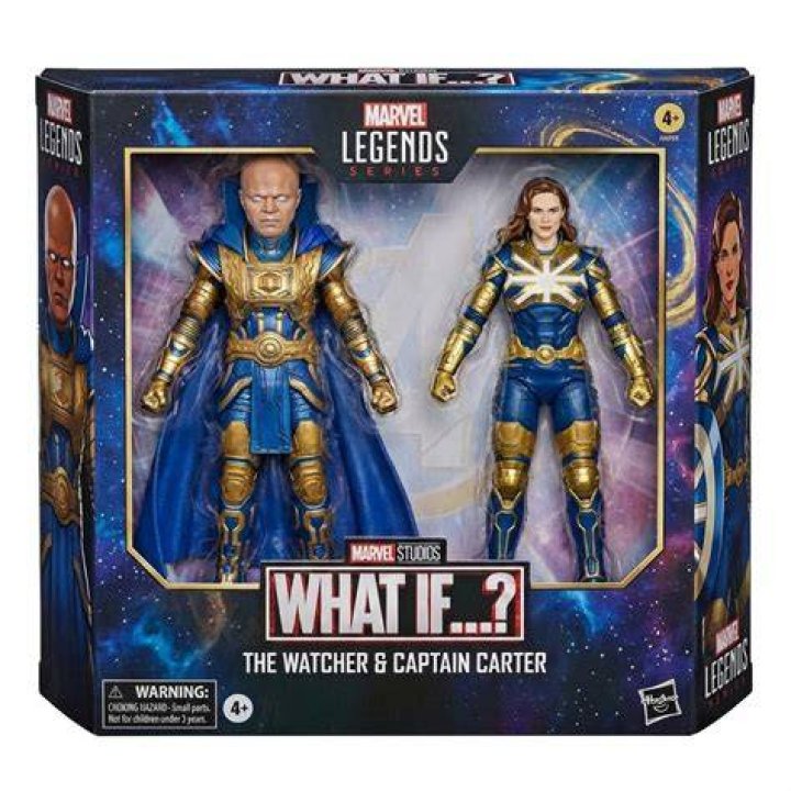 The Watcher and Captain Carter stand before Yggdrasil from Loki season 2