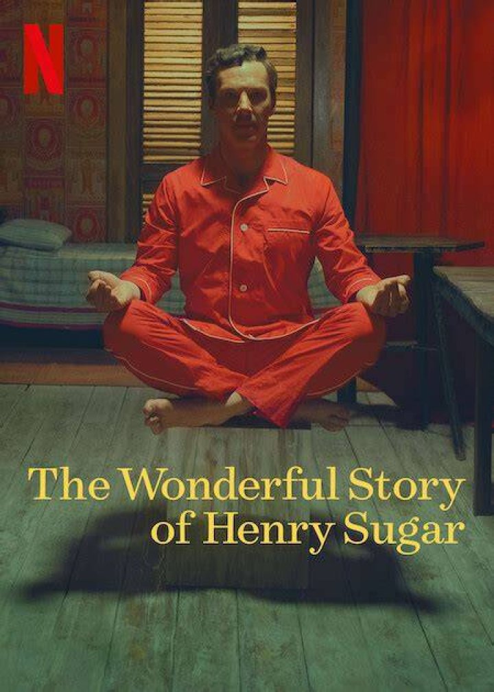 The Wonderful Story of Henry Sugar. (L-R) Benedict Cumberbatch as Henry Sugar and Ralph Fiennes as the policeman in The Wonderful Story of Henry Sugar.