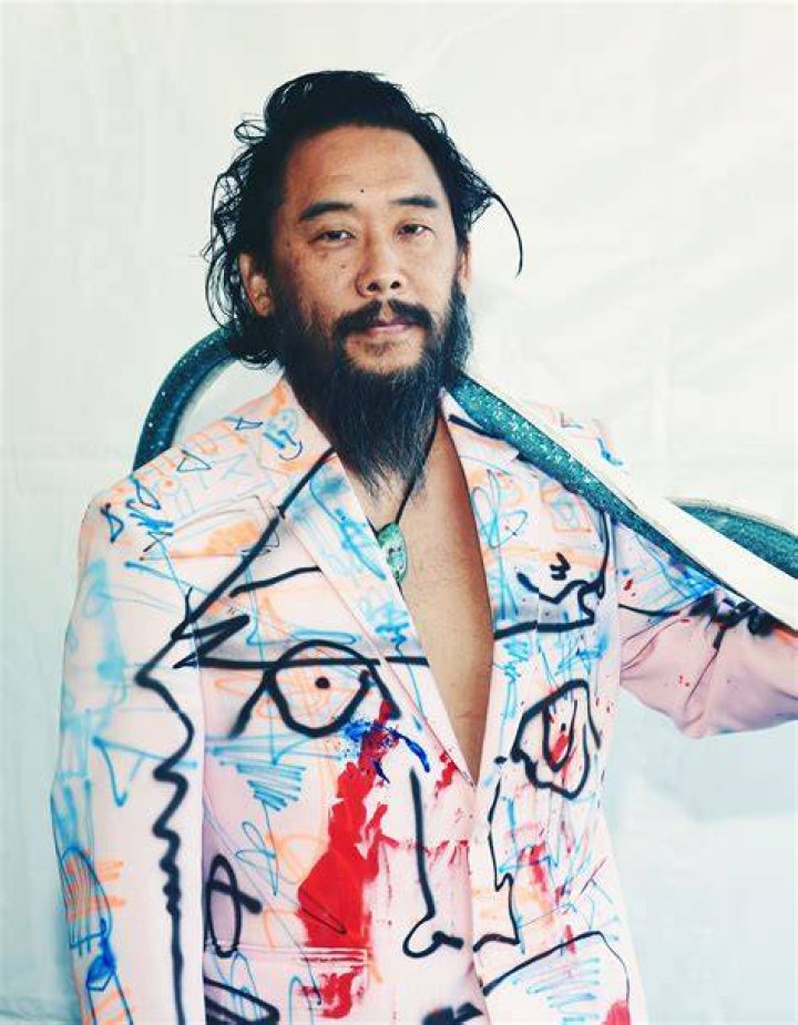 tist David Choe, who painted murals at the headquarters of Facebook in exchange for an undisclosed shares of company stock, is photographed in his studio in the Chinatown section of New York City. Russia's Digital Sky Technologies paid $200 million for less than 2 percent of Palo Alto, California-based Facebook, valuing Facebook at $10 billion. (Photo by Ramin Talaie/Corbis via Getty Images)