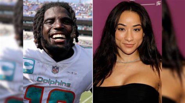 Tyreek Hill and Keeta Vaccaro