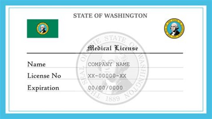 WA State Medical License